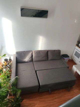 Sofá Cama 3 Plazas Ikea Gris