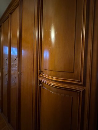 Armadio classico legno massello impiallacciato