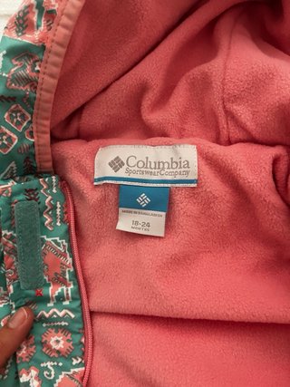 Buzo Nieve Columbia 18-24 Meses Nuevo