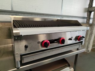 Barbacoa Gas Piedras Volcánicas Nuevas