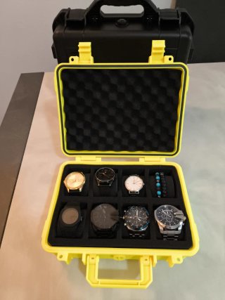 Valigetta porta orologi 8 posti