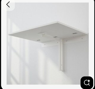 Escritorio abatible blanco