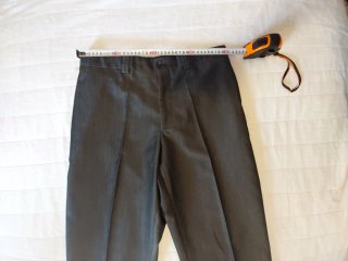 Traje de chaqueta y pantalón gris Talla M