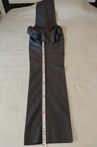 Traje de chaqueta y pantalón gris Talla M