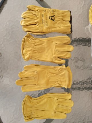 Guantes Piel Flor Vacuno Talla 9