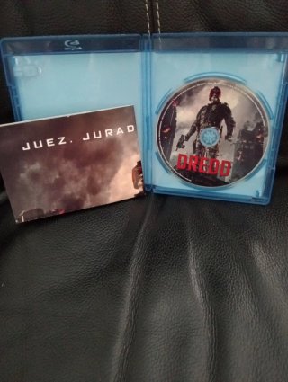 Blu-ray Dredd 3D y 2D Juez,ejecutor