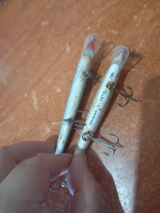 Conjunto 2 señuelos de pesca