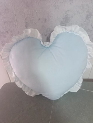 Cojín Corazón Cinnamoroll Azul