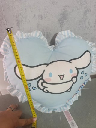 Cojín Corazón Cinnamoroll Azul