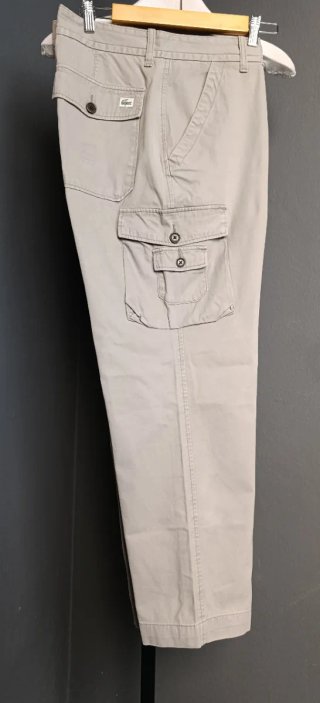 Lacoste Pantalón Cargo Beige Hombre Talla 46