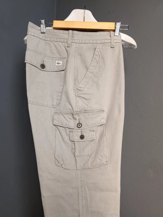 Lacoste Pantalón Cargo Beige Hombre Talla 46