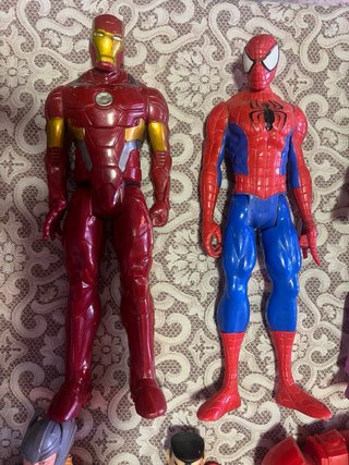 Lote Figuras Marvel y DC Articuladas