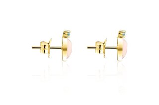Pendientes con ópalo y topacio oro 18k - ref.14928