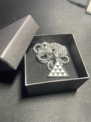 Collar Pintadera Canaria Quevedo Plata Nuevo