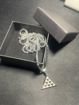 Collar Pintadera Canaria Quevedo Plata Nuevo