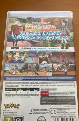 Pokemon Espada Nintendo Switch