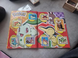 Álbum de Cromos Pokémon Sticker Album 2001