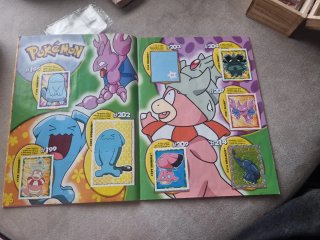 Álbum de Cromos Pokémon Sticker Album 2001