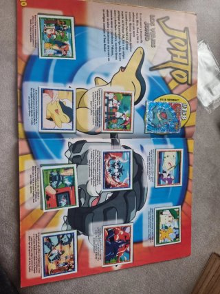 Álbum de Cromos Pokémon Sticker Album 2001