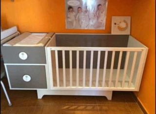 Cuna cambiador infantil