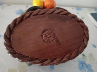Cestino Ceramica Artistica Le Terraglie