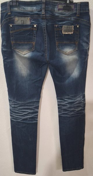 Jeans Fendi Donna Blu