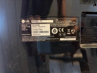 Televisor LG Negro