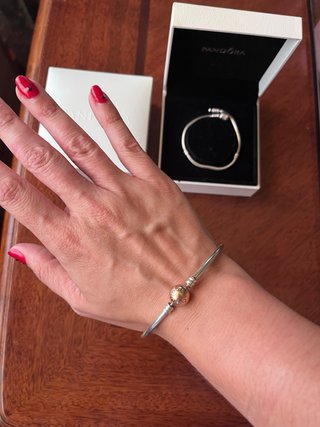 Pulsera Pandora Moments Plata y Charm