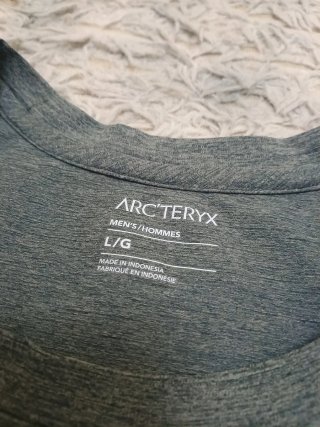 Maglia Tecnica Arc'teryx Uomo Taglia L Grigia