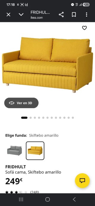 Sofá Cama Ikea Fridhult