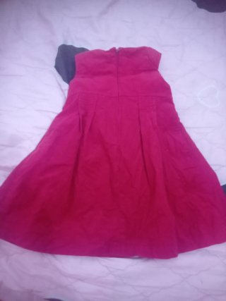 Vestido rojo 12-18 meses