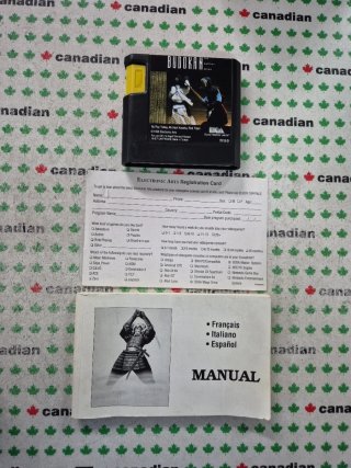 Budokan: The Martial Spirit Mega Drive