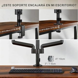 Soporte WALI para 3 Monitores