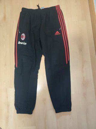 Pantalón AC Milan Adidas Negro Rojo