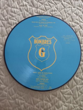 Vinilo Hombres G Éxitos Picture Disc