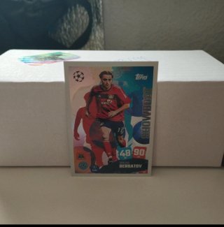 Cartas futbolistas leyendas. Topps