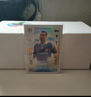 Cartas futbolistas leyendas. Topps