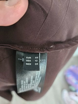 Falda Massimo Dutti marrón