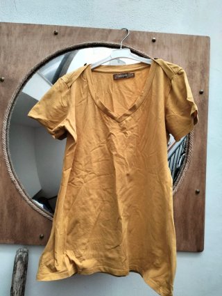 T-shirt Conbipel Gialla Taglia M