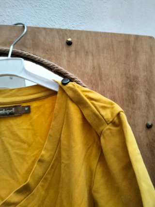 T-shirt Conbipel Gialla Taglia M