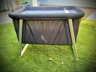 Minicuna Babyhome Gris