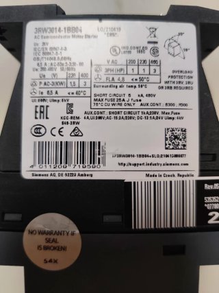 Siemens SIRIUS 3RW3014-1BB04