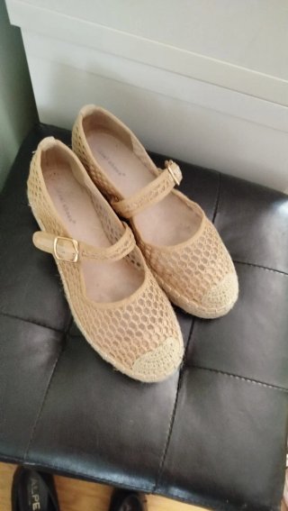 Bailarinas beige Ideal Shoes