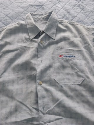 Camisa O'Neill cuadros azul chico