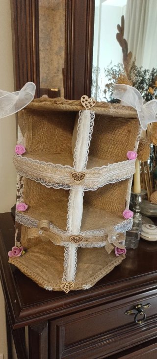 Estantería Esquinera de sobremesa