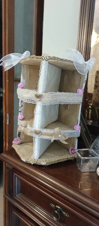 Estantería Esquinera de sobremesa