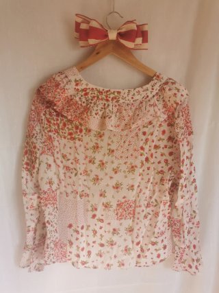 Blusa Zara Verano Flores