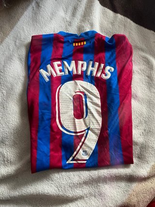Camiseta FC Barcelona Nike Memphis Depay 9 Oficial