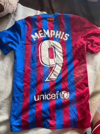 Camiseta FC Barcelona Nike Memphis Depay 9 Oficial