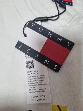 Camiseta Tommy Jeans Blanca New York City